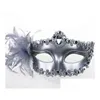 Feestmaskers Venetiaans Maskerade Dansbal Masker Kostuum Oogmasker Op Stok Lelie Bloem Kant Veer Vastgehouden Drop Levering Thuis Tuin F Dh8Kq