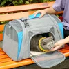 Chat transporteurs sac à main pour animaux de compagnie pliable sac à bandoulière chien transportant véhicule siège de voiture boîte de sécurité fournitures de voyage