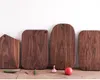 他のキッチンツールブラックウォールナット全木製のソリッドルッストックラッカーレスフルーツカッティングボードと木製のまな板チョッピング230731