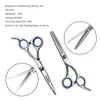 Scissors Shears Brainbow 6 inch Cutting Thinning Styling Tool Hair Scissors Stainless Steel Salon Hairdressing Shears Regular Flat Teeth Blades 230731