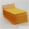 E -postpåsar grossist 100 st många storlekar gula kraftbubbla mailing kuvert kurir mailare vadderade kuvert förpackning droppleverans av dhcm9