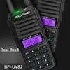 Walkie talkie Baofeng UV 82 8W FM Radio Comunicado 1PCS 2PCS Dual Band do polowania CB Ham Radios Długi zakres UV 5R UV 16 230731