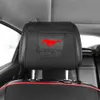 Assentos de carro 1 peça couro plutônio capa protetora de encosto de cabeça de carro para Ford Mustang x0801