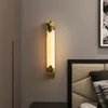 Wall Lamp BRIGHT Brass Light LED Modern Luxury Marble Sconces Fixture Indoor Decor For Home Bedroom Living Room Corridor