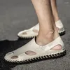 Sandali Alberello dorato Mocassini traspiranti da uomo eleganti Mocassini da guida per il tempo libero Scarpe da festa comode da spiaggia casual da uomo