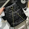 Four Color Women Mini Backpack Matelasse Chain Leather Quilted Vintage Crossbody Shoulder Bag Luxury Handbag Outdoor Shopping Coin Purse Clutch Sacoche 23CM