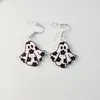 Dangle Boucles D'oreilles De Mode Fantôme Pendentif Unique Charme Acrylique Bijoux Cadeau D'anniversaire Pour Femmes Filles Dames LXAE