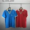 23ss New Designer Polo Shirts Uomo Luxury Polo Casual Mens T Shirt Snake Bee g Lettera Stampa Ricamo Fashion brand mens Tshirt polo