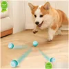Brinquedos para cães Mastigar Bola elétrica rolante Inteligente Engraçado Jogos de cachorro que se movem sozinhos Animais de estimação Interativo Brinquedos Suprimentos para jogos em casa Gar Dhm9P