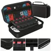 スイッチOLEDケース12ピースセット、赤と青のグリップ保護ケース+強化フィルム+6キーキャップ+スイッチOLED保護ケース+ヘッドフォン+大容量ストレージバッグ