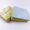 5pcs Cleaner Clean Bril Lens Doek Doekjes Voor Zonnebrillen Microfiber Lenzenvloeistof Reinigingsdoekje Voor Camera Computer Kleur Willekeurig