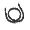 Charmes pierre naturelle 8mm perles oeil de tigre Bracelet classique hommes femmes bouddha noir lave Bracelets minimaliste méditation bijoux