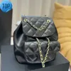 Sac à dos Designer Mini Purse channel bag Luxe CC Sacs à dos Épaule Cross body Femme Channel Purses Card Holder cuir matelassé duma mini Sacs à main chain walletEE