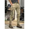 Pantalon homme multi-poches pantalon homme Harem Y2k tactique militaire Cargo pour hommes Techwear extérieur Hip Hop travail pantalons empilés