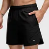 Herren-Shorts für Herren, Workout, Fitness, atmungsaktiv, Jogger, Fitnessstudios, Bodybuilding, schnell trocknend, Freizeit, Laufen, männlich, Khaki