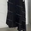 Sukienka bez rękawów Designer Ubranie Lapowe Summe Modna Moda Casualna spódnica Seksowna spódnica
