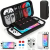 Switch Case OLED Compatibile con Nintendo Switch OLED Modello 2021, 9 in 1 Accessori per il modello OLED Switch con custodia protettiva dockabile, protezione dello schermo HD