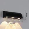 Lampada da parete 3W Indoor Outdoor LED Sconce Lights Illuminazione verso il basso Apparecchio per soggiorno sul comodino della camera da letto moderna