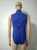 New Style Catsuit Costumes Mens Lycar Spandex Body Costume intero Body con guaina per pene