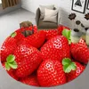 Tappeti Frutta Vassoi Frutta Tappeti 3D Tappeti rotondi Tappeti rotondi Tappeti bagno Decorazioni per la casa Tappeti cucina Tappeti soggiorno Tappeti antiscivolo R230801