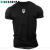 T-shirts masculinas Ucrânia T-shirt Homens T-shirts Masculino Ucraniano T Shirt Ucrânia Trident Exército Algodão Manga Curta T-shirt Zelensky Roupas Top J230731