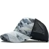 Boll Caps Baseball Cap Women Messy Bun Hat Snapback Camouflage Mesh Spring and Summer Camo Outdoor