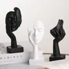 Decorative Objects Figurines Modern Art Decor Abstract Thinker Sculpture Living Room Decoration Desk Office Resin Ornaments Christmas Gift 230731