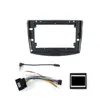 Supporto per pannello DVD per auto, lettore multimediale Volks-wag-en Pas-sat B6 B7 CC Magnato 2010-2016, telaio per installazione pannello di navigazione Android