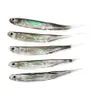 Baits Lures 5Pcslot Fishing Soft Bait 7CM 75CM 17G 23G 27G T Tail fish Rainbow Color Sequin Swing Spinner 230801