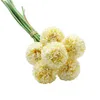 Decoratieve Bloemen Kunstmatig In Vensterdozen Lichtslingers Met Afstandsbediening 6 Stokken Mini Hortensia Bloem Bruiloft