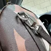 New Fashion Travel Bags Canvas Cowhide Handbags Large Capacity Holdall Carry On Luggages Duffel Bags Tote Purse Luxury Luggage High Quality Outdoor Weekender Bag