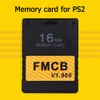 Minnekort hårda drivrutiner gratis mcboot v1.966 Minnekort för PS2 FMCB -spel Saver 8MB16MB32MB64MB 230731