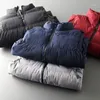 Hommes gilets 2023 haute qualité marque manteaux gilet automne et hiver décontracté confortable sans manches couleur unie épaissi coton vestes Y19