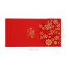 Emballage cadeau Articles de l'année Style chinois Enveloppes rouges Fournitures Paquet Paquets de stockage d'argent