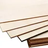 Lot de 10 figurines décoratives Feuilles de bois non finies Panneau mince de balsa pour la maison Avion Navire Bateau Arts et artisanat Ornements de bricolage