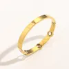 Designer F Bracciale Bracciale Gold Sier Tasted Women Gift inossidabile acciaio JE E9D