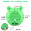 Orologi da tavolo da scrivania Cute Animal Child Alarm Clock Sleep Trainer Digital Wake Up Colorful Night Light Snooze Temperature NAP Timer Kid 230731