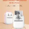 1pc Portable Mini Photo Printer - Inkless Thermal Printer for Home, Office, Study & Work Lists - Perfect Gift for Kids & Friends!