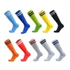 Sports Socks Soccer For Kids And Adt Football Stocking Over Knee Stripes Long Tube Absorbent Sweat Anti Slip Sock Drop Delivery Outd Dhlpm