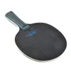 Bord Tennis Raquets Professional Racket Kort långt handtag Horisontellt grepp Kolblad 7 -lagen Ping Pong Bottom Plate 230801