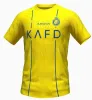 2023 2024 Al Nassr FC Soccer Jerseys Ronaldo Manehome Yellow Away 23 24 Cr7 Gonzalo Martinez Talisca Ghislain Konan Vincent Aboubakar Men Football Shiirt Al-Nassr Fc