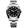 Mens Luxury Watch Designer 40mm Titta för man Sapphire Mirror Master Automatisk mekanisk rörelse rostfritt stål Vattentäta expandurer Black Watch