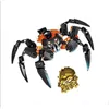 Blocs Bionicle blocs jouets compatibles 71312 briques Spider King guerrier Bionicle Ekimu le Msdk enfants Anime bloc de construction enfants jouet 230801