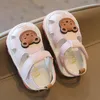 Sandals Baby Girls Shoes Cartoon 01y Toddler First Walker Bibi Sound Born Infant Beach Summer Summer Sole Kids 230731
