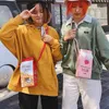 Bolso cruzado de cartón de leche peculiar versión coreana japonesa de la chica Harajuku suave hermana elegante bolso de hombro para estudiante 0802