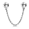 Charms perline in argento 925 fit pandora charm 925 Bracciale colore fai da te lucido charms catena di sicurezza set ciondolo fai da te perline gioielli