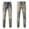 Jeans lüks Coolguy Amiriries Yeni Amis Biker AM 2024 GELİŞLER MENS AMAR Designer Denim Delikleri Pantolonlar Jean Miri Pants Man Giyim 0T46 Amari Y4HY