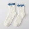 Sportsocken Fuzzy für Damen mit Griffen H Sleep Cozy Winter Soft Fluffy Socke Herren Running