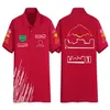 Summer F1 Formula 1 POLO shirt new 2022 lapela T-shirt222h