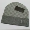 Winter Bonnet Diamond Beanie Männer Frauen Modedesigner Lässige Strickwolle Warme Gorro Beanies Totenkopfkappen Outdoor-Hüte hochwertig